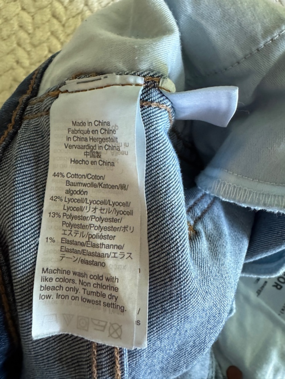 Madewell High Rise Skinny Jeans in Medium Blue Wash Size 28 - Picture 11 of 11